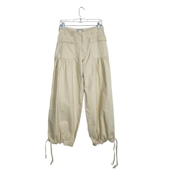 We The Free Free People NWOT Baggy Lotus Jeans Size 28 Almond Milk Color - Picture 6 of 13